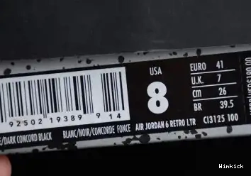 JORDAN FLIGHT - NOSTALGIA 6 RETRO CI3125-100 0601
